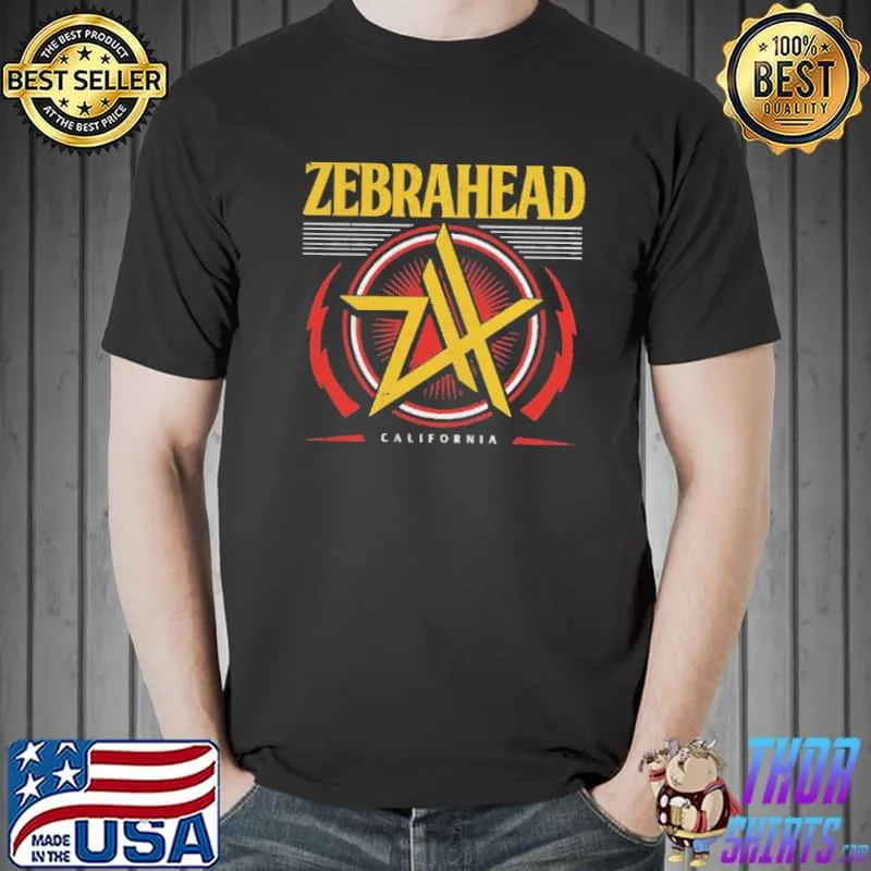 California zebrahead band shirt
