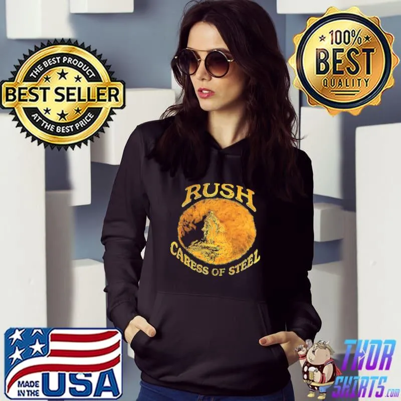 Caress of steel rush band s Hoodie