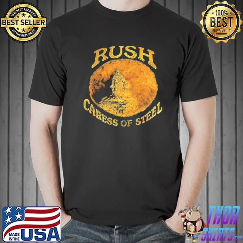 Caress of steel rush band shirt