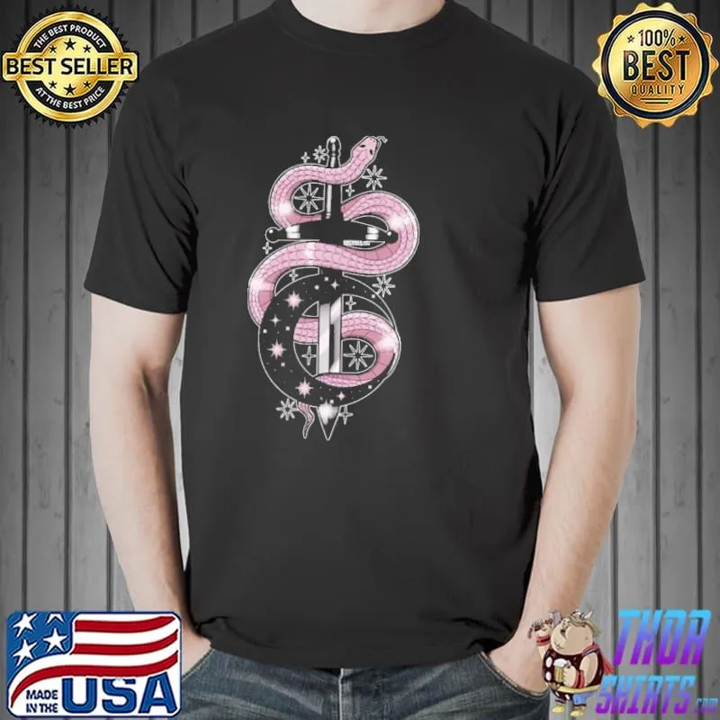 Celestial snake happy halloween classic shirt