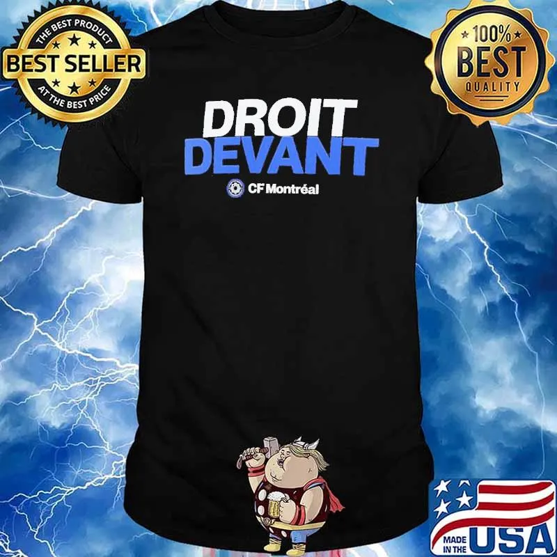 Cf montreal droit devant classic shirt