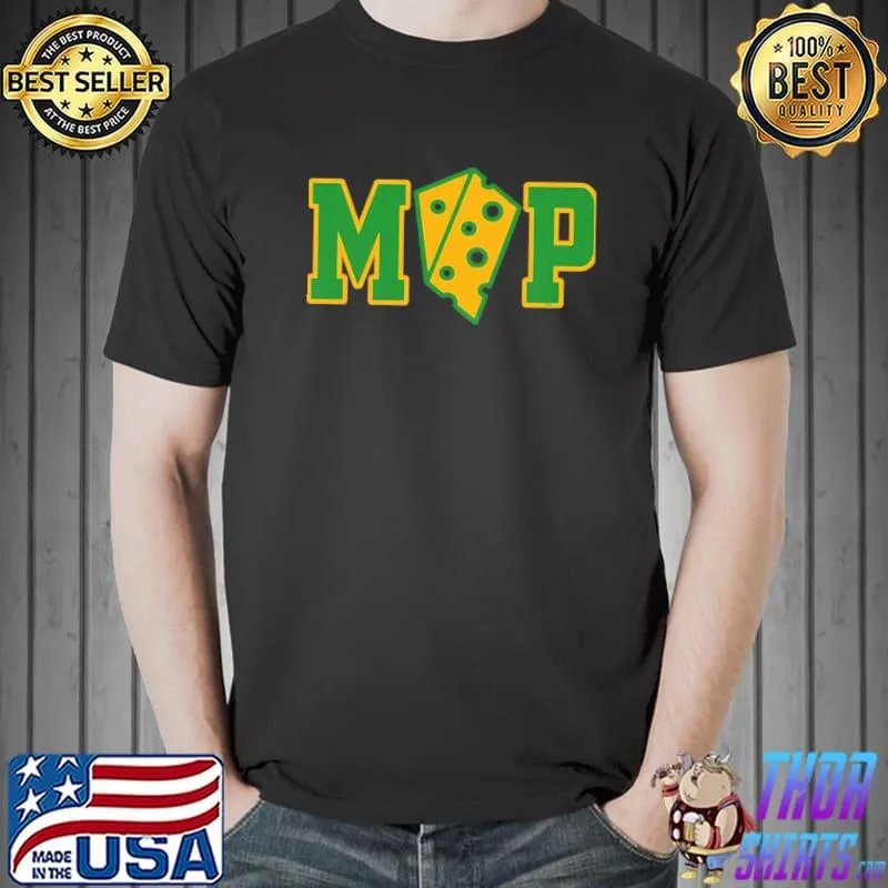 Cheese aaron rodgers mvp Green Bay Packers shirt