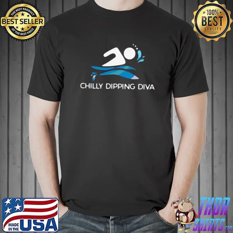 Chilly dipping diva cold water swimming is life for wild swimmers caroline laursen T-Shirt