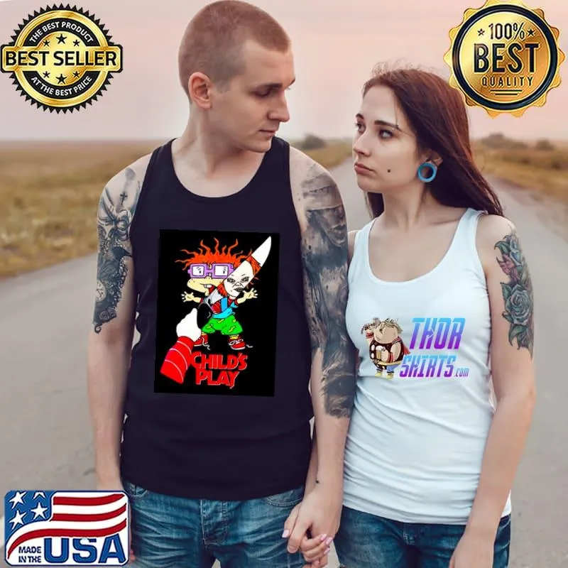 Chucky child's play halloween s Tank Top