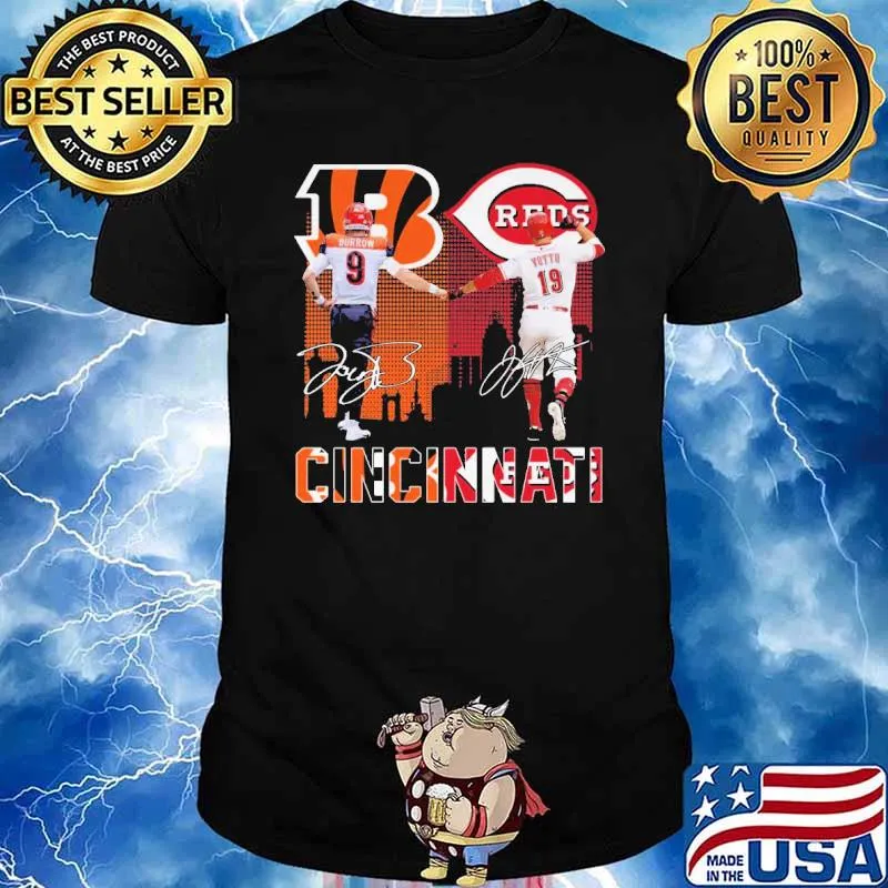 Cincinnati Bengals And Reds Shirt