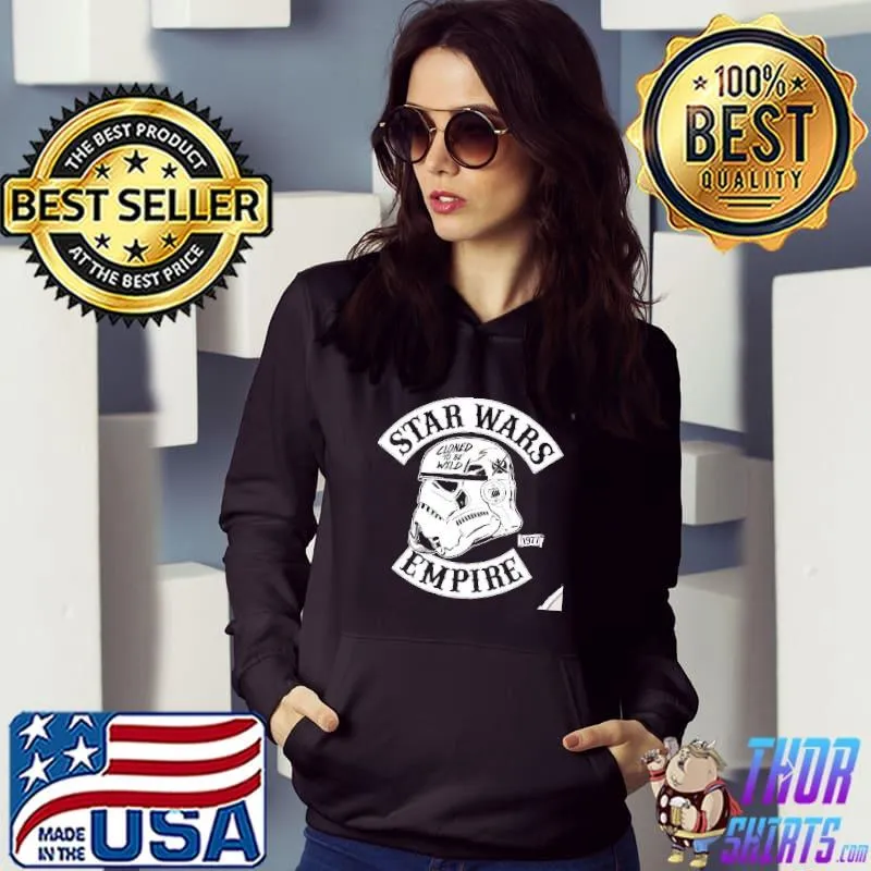 Cloned to be wild Star wars stormtrooper classic s Hoodie