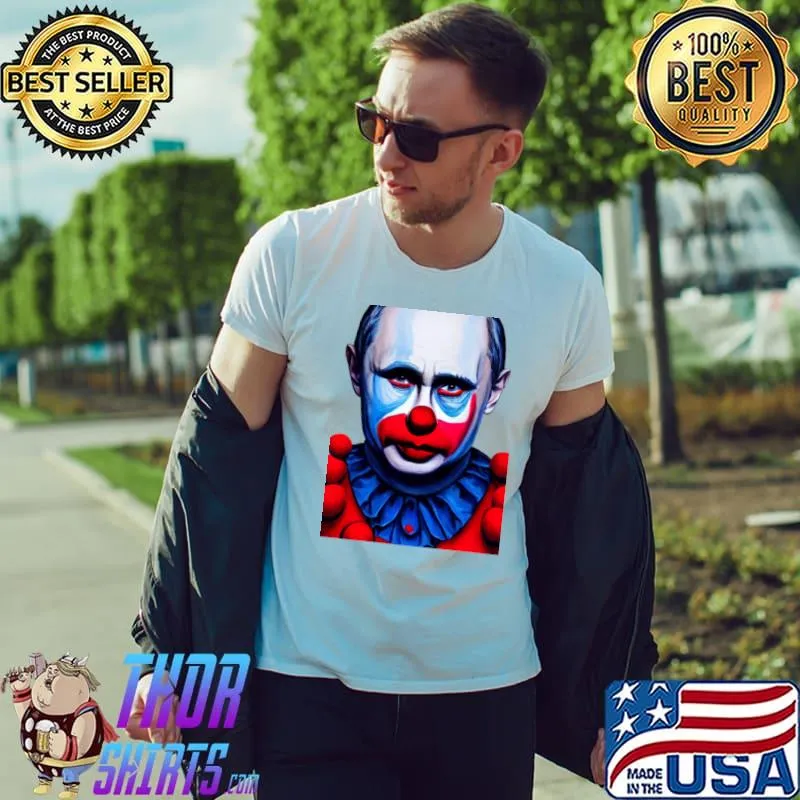 Clown World Vladimir Putin Sticker T-Shirt