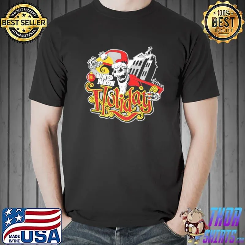 Cool design haunted mansion holiday shirt