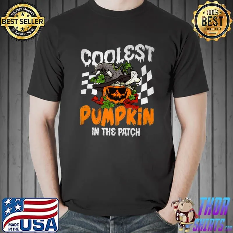 Coolest Pumpkin In The Patch Halloween T-Shirt