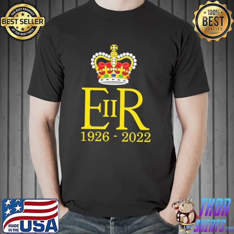 Cypher commemoration queen elizabeth design classic shirt