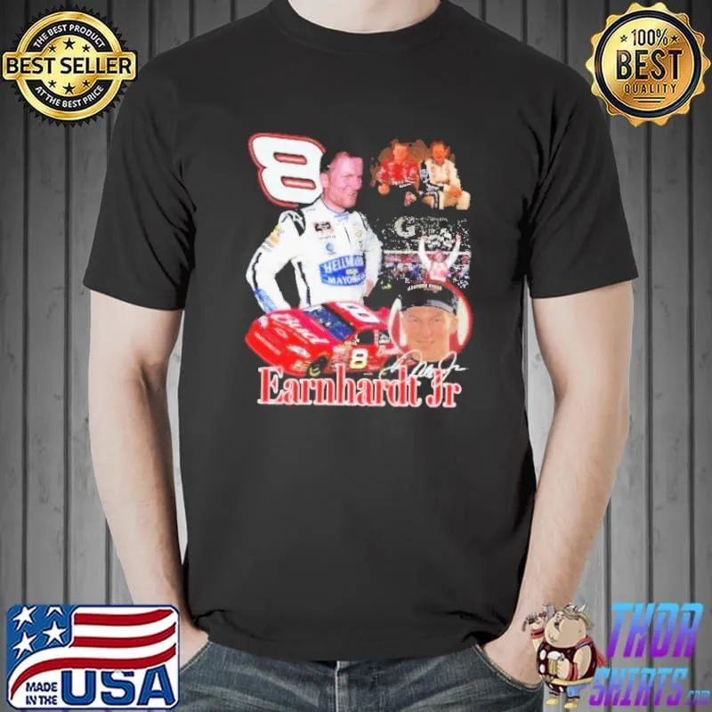 Dale earnhardt jr #8 nascar t shirt