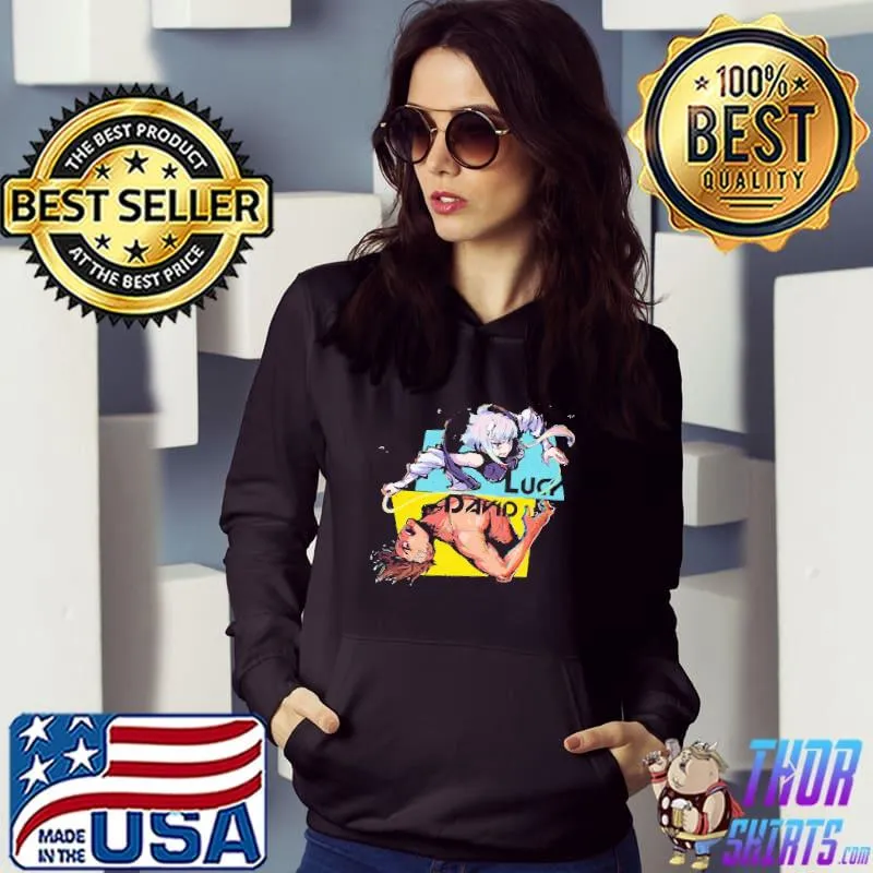 David and lucy cyberpunk edgerunners s Hoodie