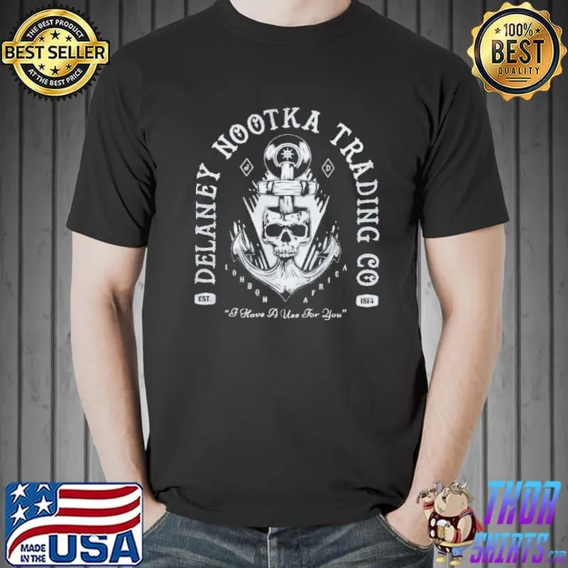 Delaney nootka trading company taboo inspired classic shirt
