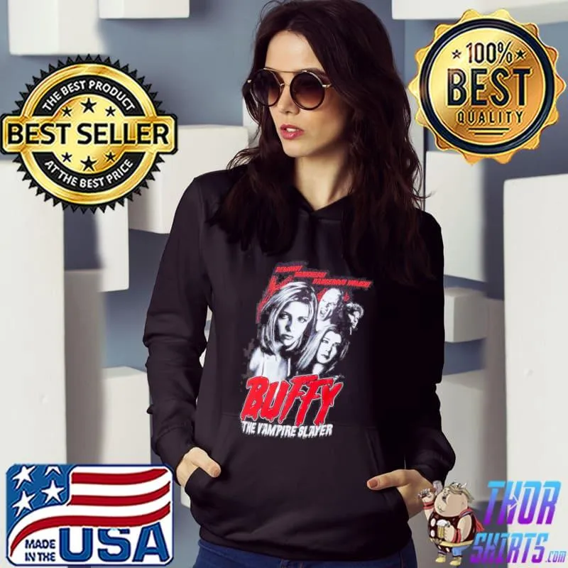 Demons buffy darkness and dangerous women the vampire slayer bayanlar buffy vintage classic s Hoodie