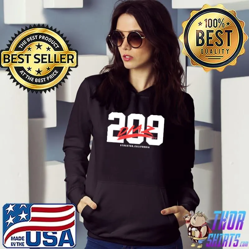 Diaz brothers stockton California 209 classic s Hoodie