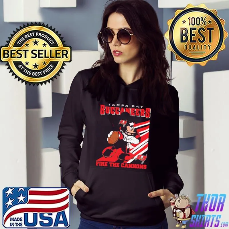 Disney mickey mouse fire the cannons NFL tampa bay buccaneers classic s Hoodie
