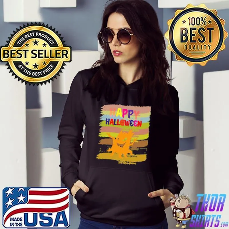 Disneyland colorful and scary halloween trending s Hoodie