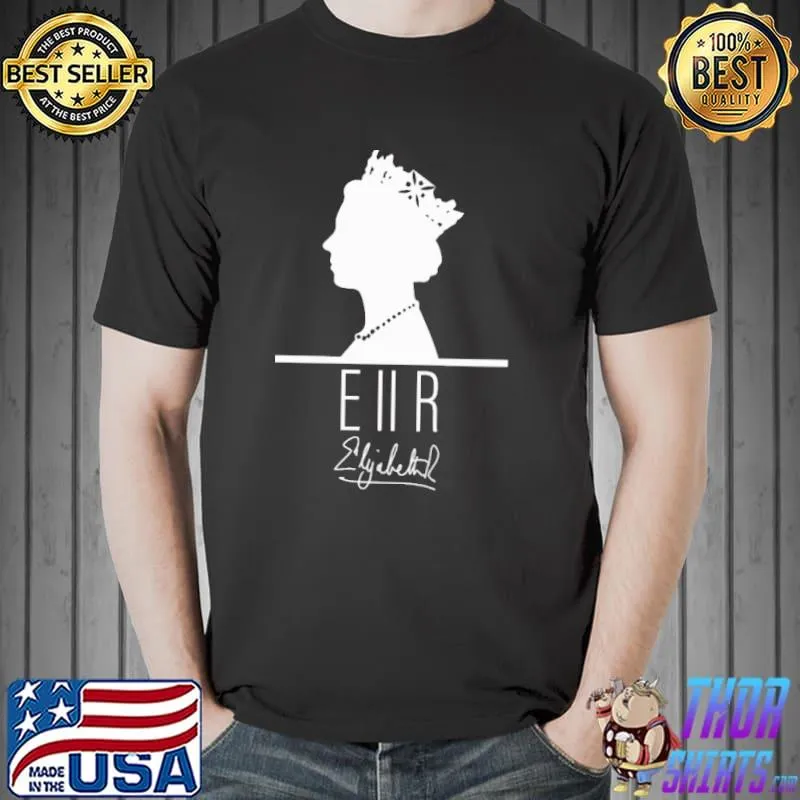 Elizabeth II Queen Vintage shirt