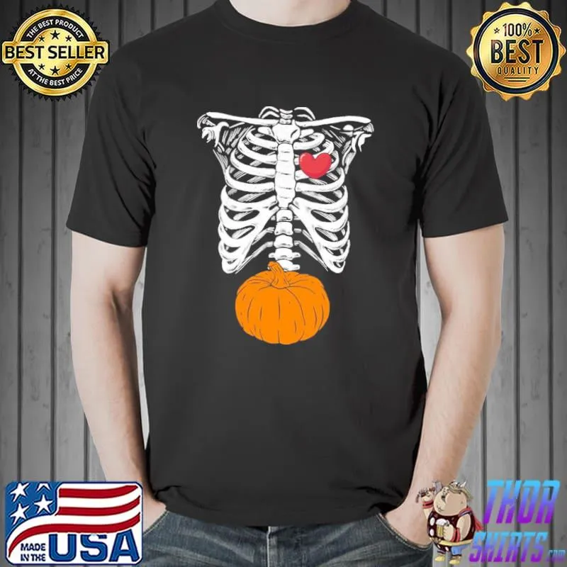Expecting pumpkin maternity funny halloween trending shirt