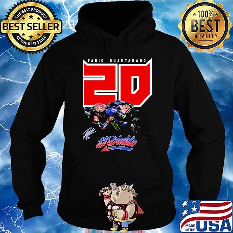 Fabio Quartararo 20 Shirt Hoodie