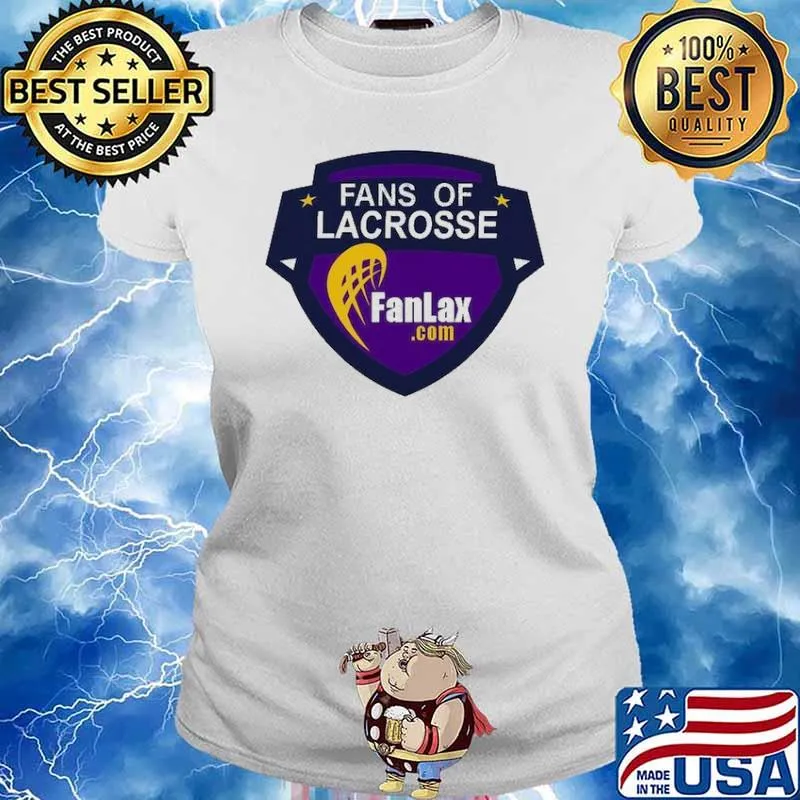Fans Of LAcrosse Shirt Ladies tee