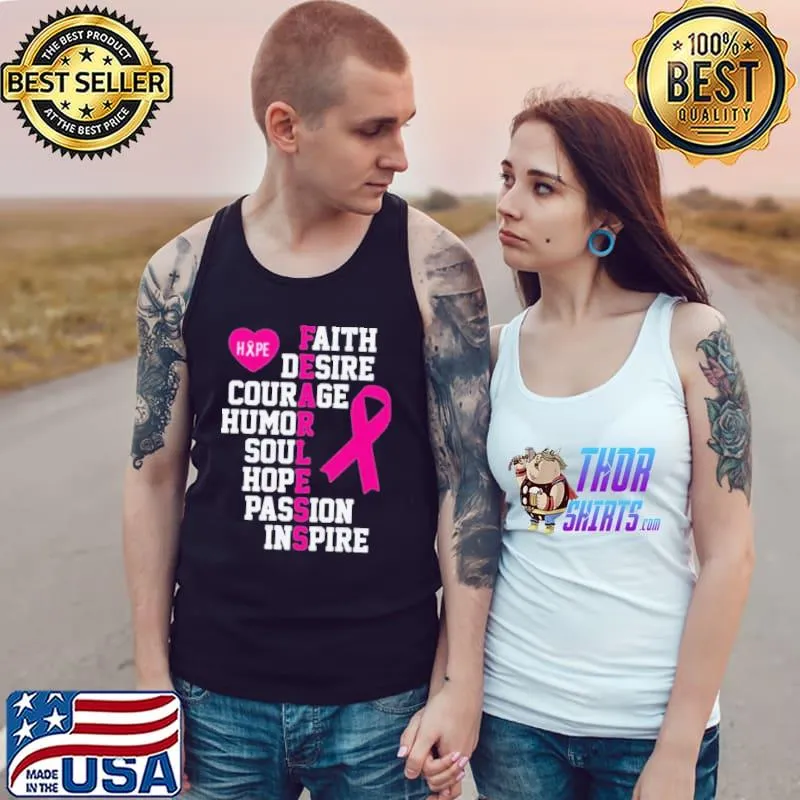 Fearless breast cancer awareness classic s Tank Top