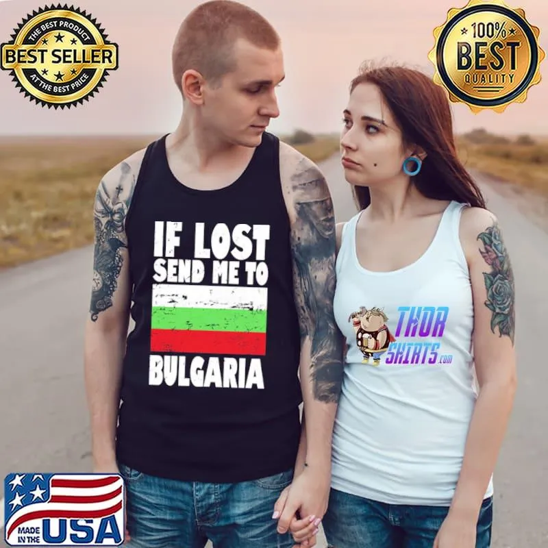 Flag saying Bulgaria design classic s Tank Top