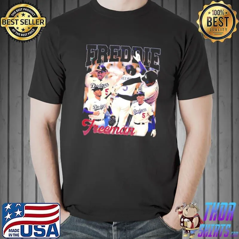 Freddie freeman baseball atlanta braves mlb fan vintage 90s sport shirt