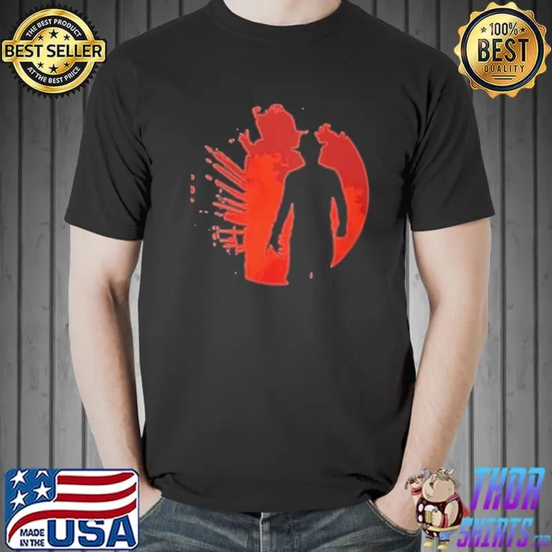 Freddy krueger halloween horror movie shirt