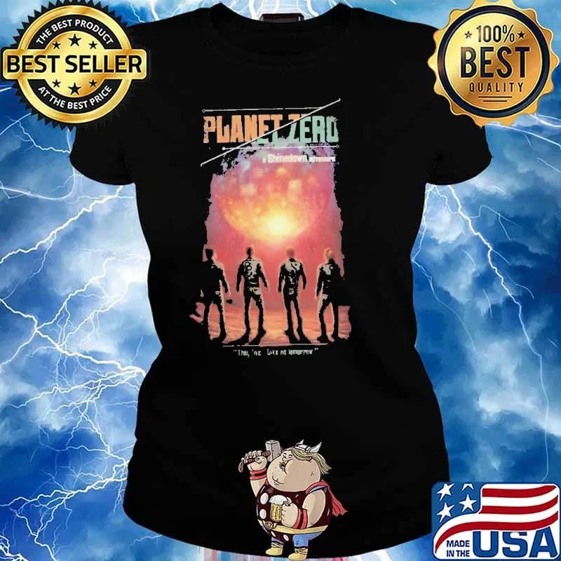 Frightrags planet zero classic s Ladies tee