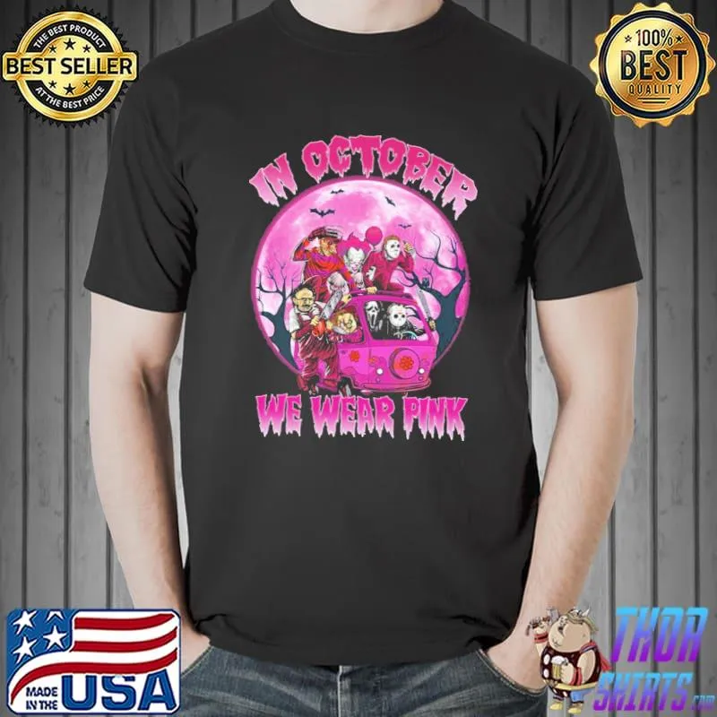 Funny horror movie in 2022 halloween trending shirt