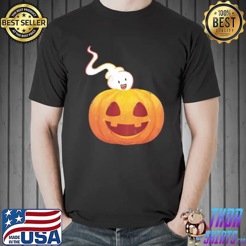 Funny pregnant costume announcement halloween trending shirt