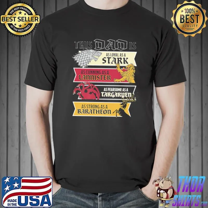 Game of thrones this dad is father's day classic shirt