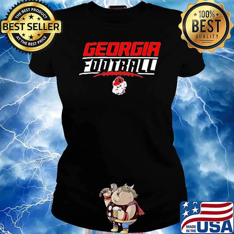 Georgia champion Football sport s Ladies tee