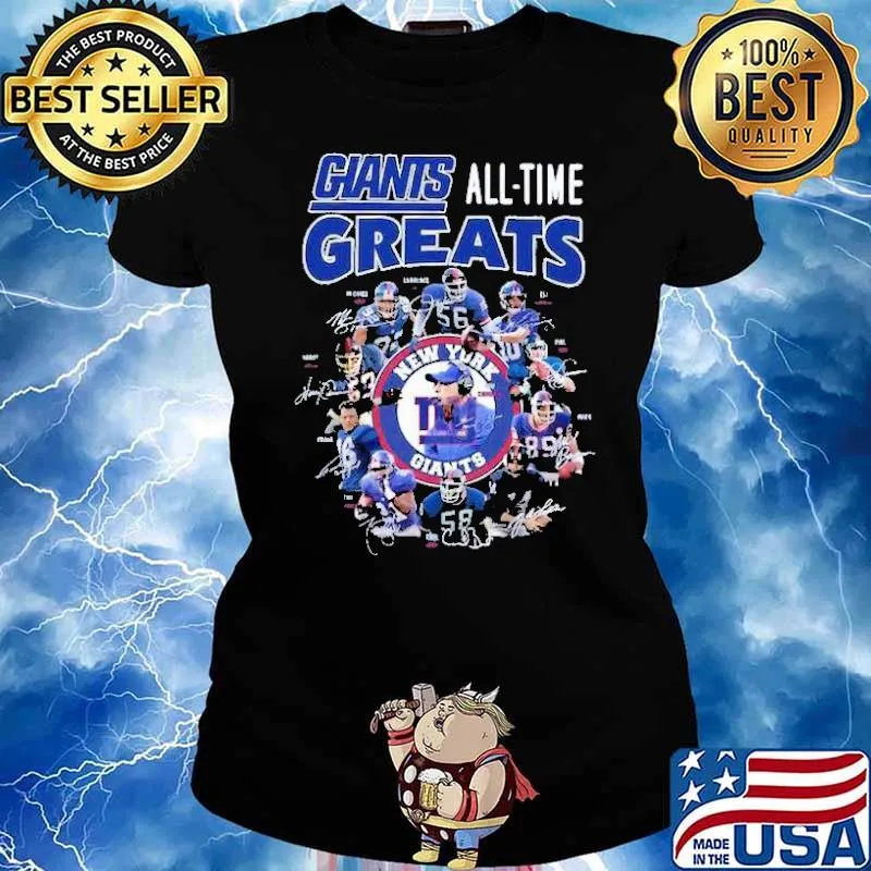 Giants All Time Greats Shirt Ladies tee