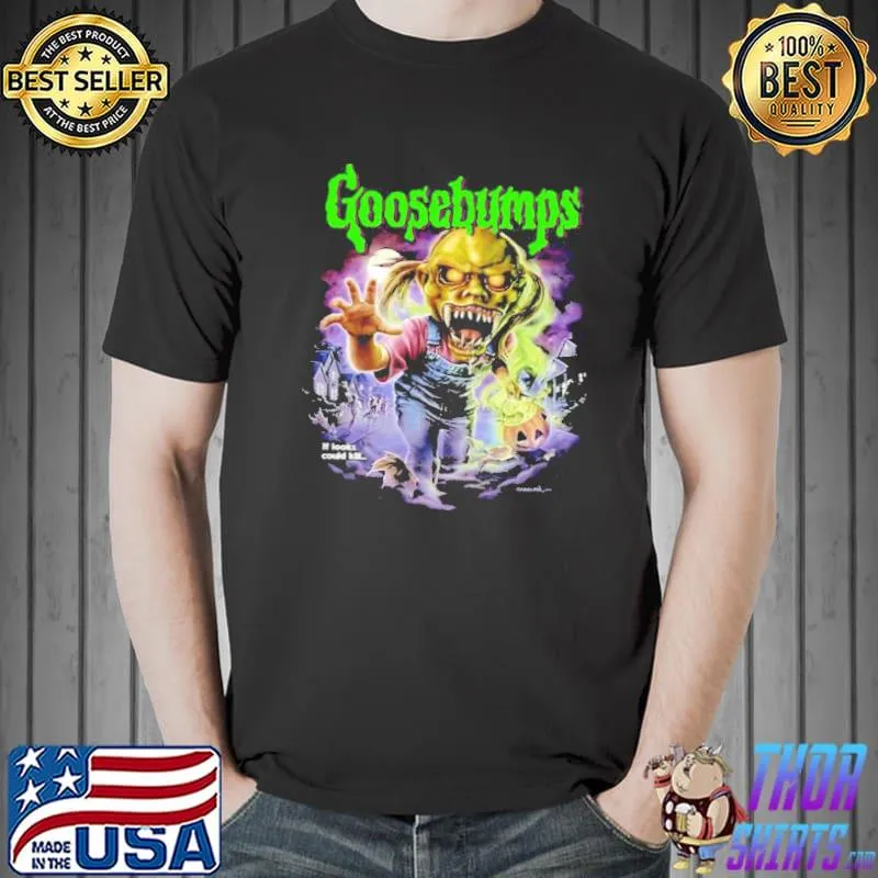Goosebumps monster happy halloween illustration shirt