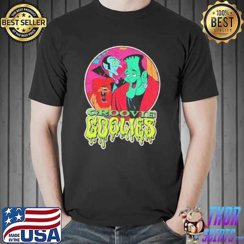 Groovie ghoulies 1970 71 saturday morning cartoon characters halloween classic shirt