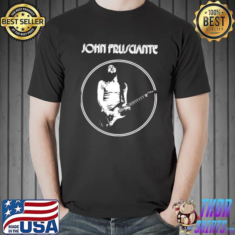 Guitarist john frusciante classic shirt