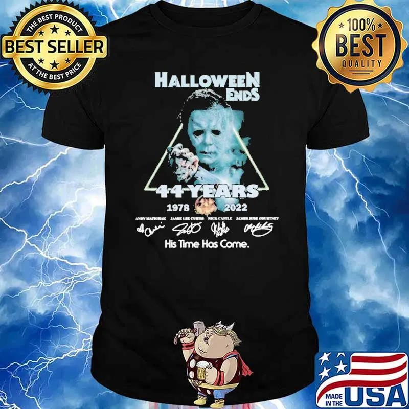 Halloween Ends 44 Years His Time Has Come Shirt