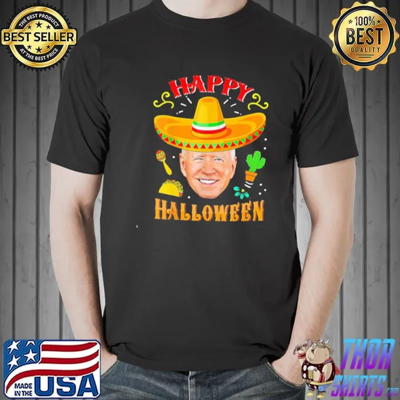 Happy halloween Joe Biden halloween funny Joe Biden confused classic shirt
