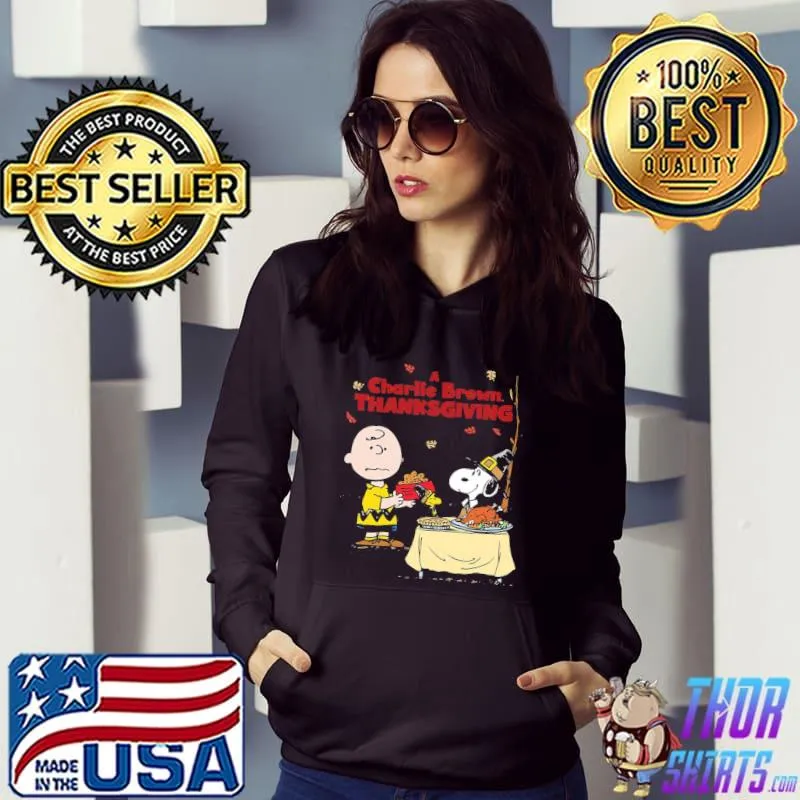 Happy thanksgiving day Charlie brown thanksgiving classic s Hoodie