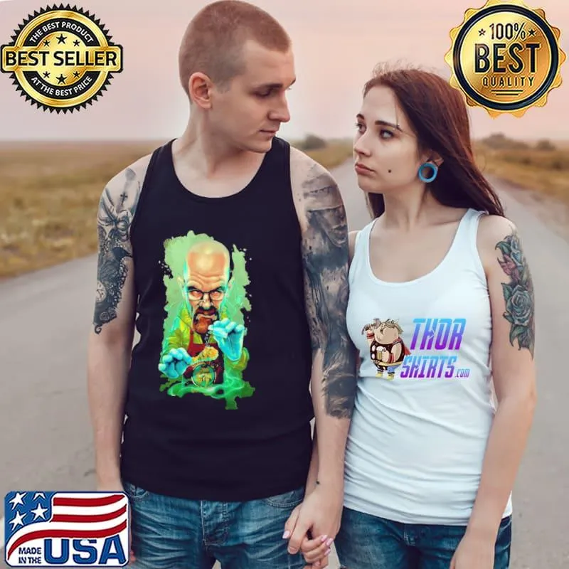 Heisenberg art design breaking bad graphic classic s Tank Top