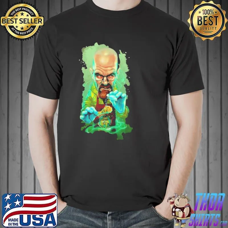 Heisenberg art design breaking bad graphic classic shirt