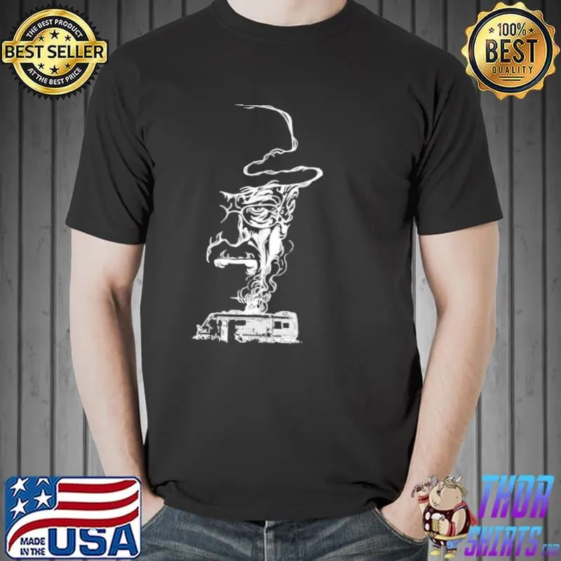 Heisenberg smoke bus breaking bad classic shirt