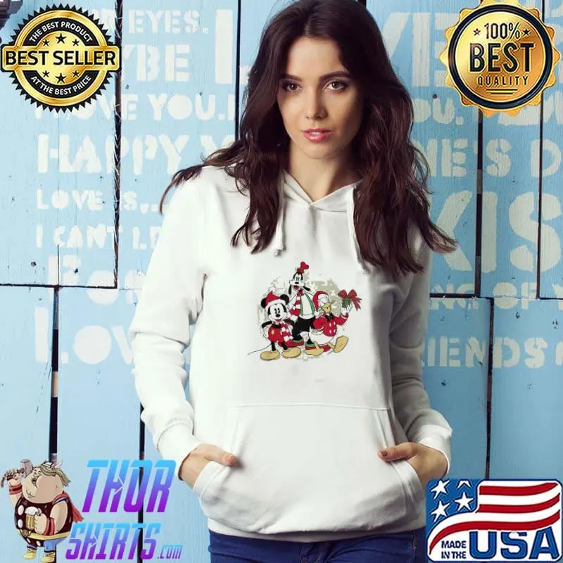 Holiday disnay group design Donald mickey s Hoodie