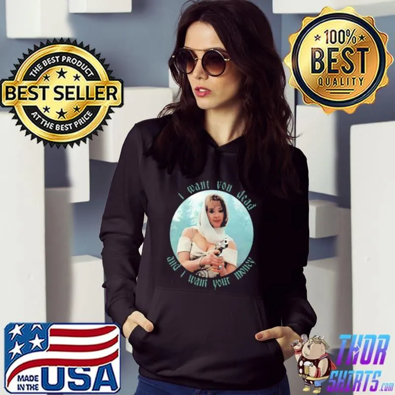 I want your money the addams family classic s Hoodie
