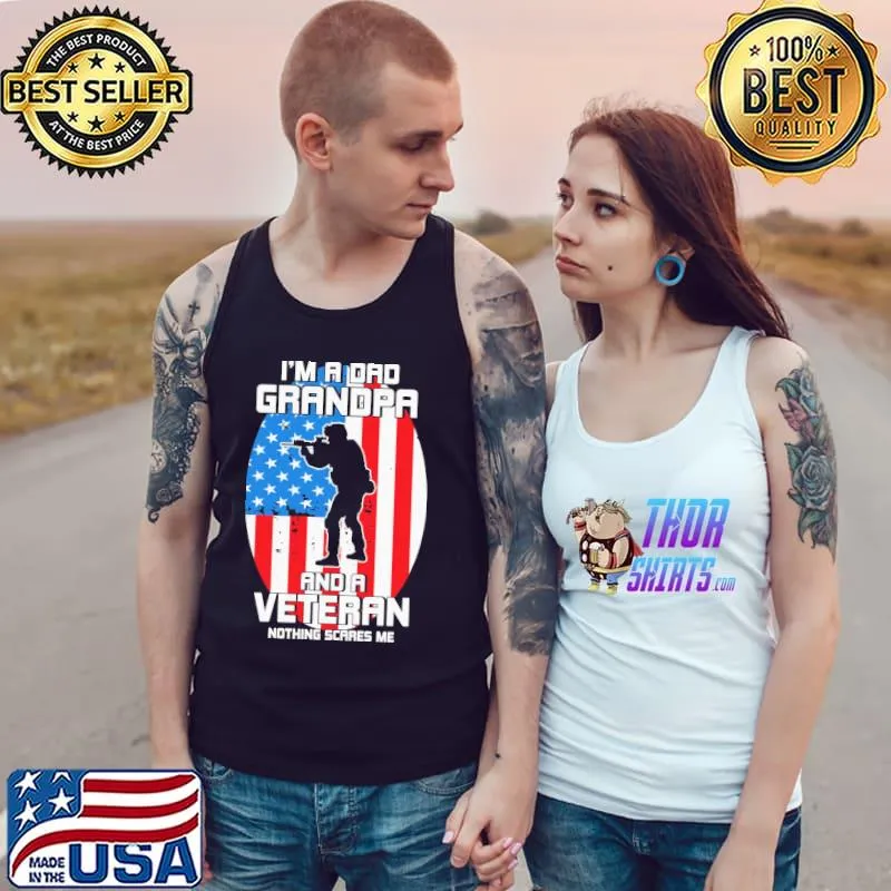 I'm a dad veteran my dad is a veteran s Tank Top