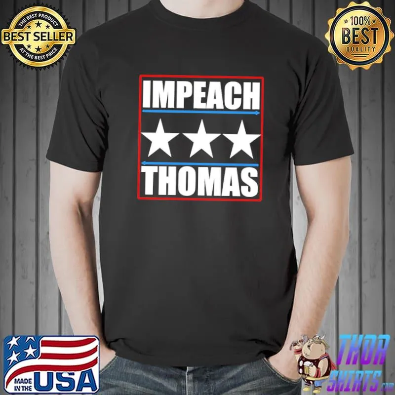 Impeach clarence thomas ginnI classic shirt