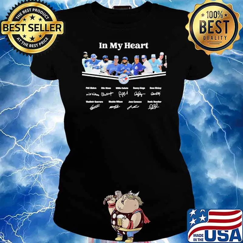 IN My Heart Blue Jays Shirt Ladies tee