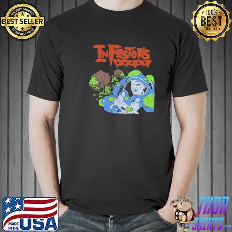 Infestor’s Quest Splatoon Starcarft Art Unisex T-shirt